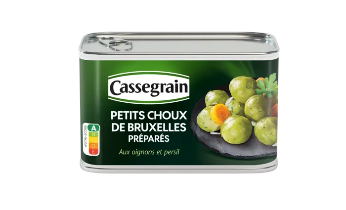 Image représentant Petits Choux De Bruxelles préparés aux oignons et persil